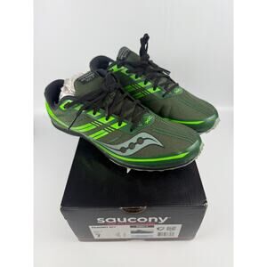Saucony Youth Kids Kilkenny XC7 Cross Country Sneaker Shoes Size US7 EU40 Green